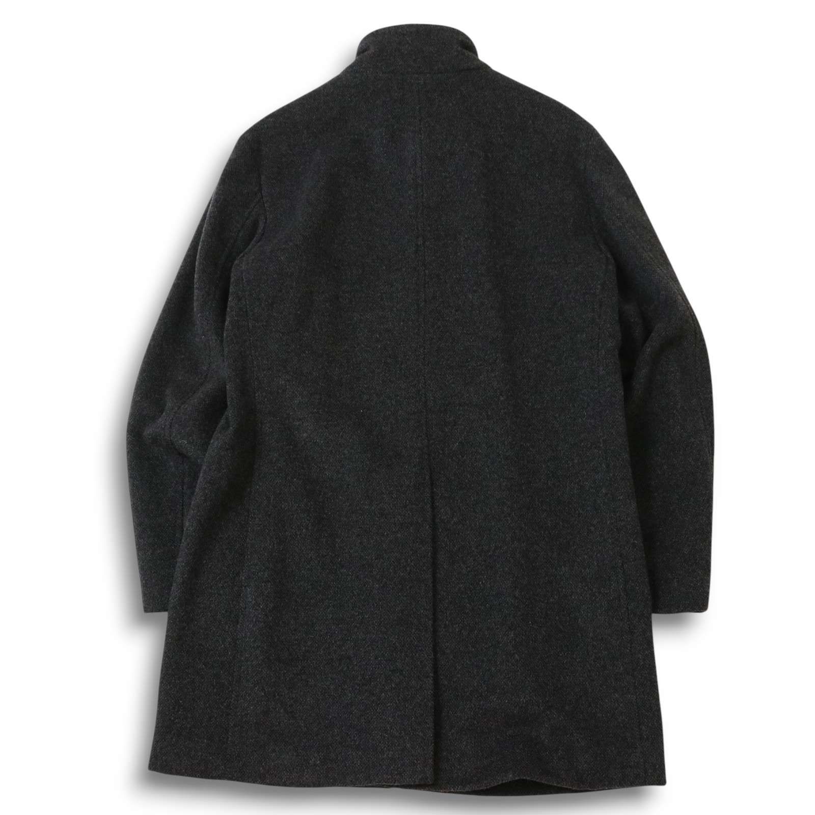MEN'S BIGI メンズビギ 秋冬☆ ウール100% スタンドカラー コート Sz.L