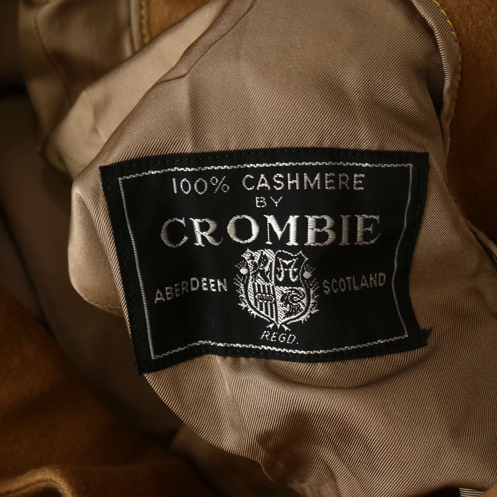 HENRY POOLE ヘンリープール 秋冬☆ スコットランド製 カシミヤ100