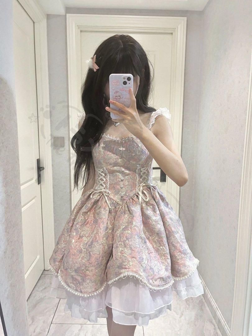 新年 用コスプレ衣装 ロリータドレお嬢めめしメイド衣アイド姫ロリータ森ガール