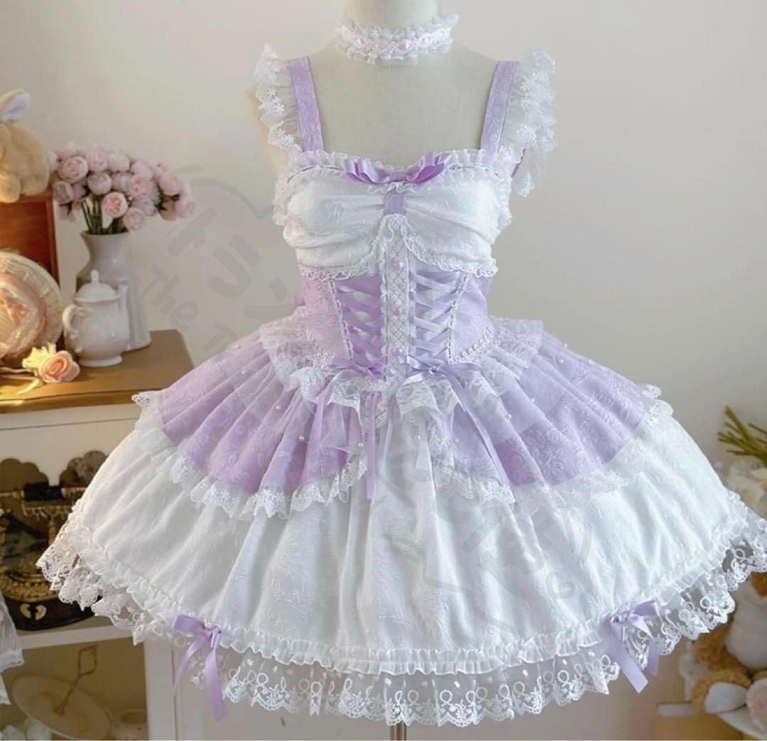 新年 用コスプレ衣装 ロリーJSワンピーゴスロ森ガーゴシックお姫