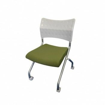 ポイント14倍 12 5 テーブルチェアー ネスティングチェアーDDグリーン2脚セット LMC-ST-GN 2 P