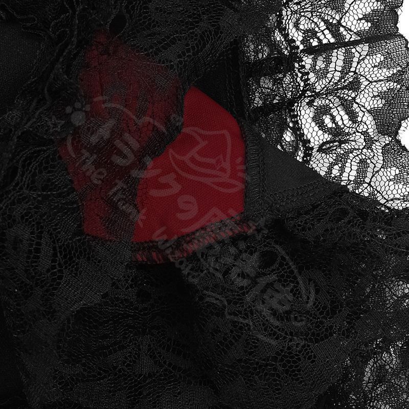  新年 用コスプレ衣装 暗黒ゴシッ 衣公爵夫人ホルターネックトップス レース重ねティアードスカー2点セップリンセスゴスロリ独特なデザイ高品 コスチュー撮影仮装プレゼントにも最ゴシックデザイロリー刺繍 ノースリーブ ポロシャツ