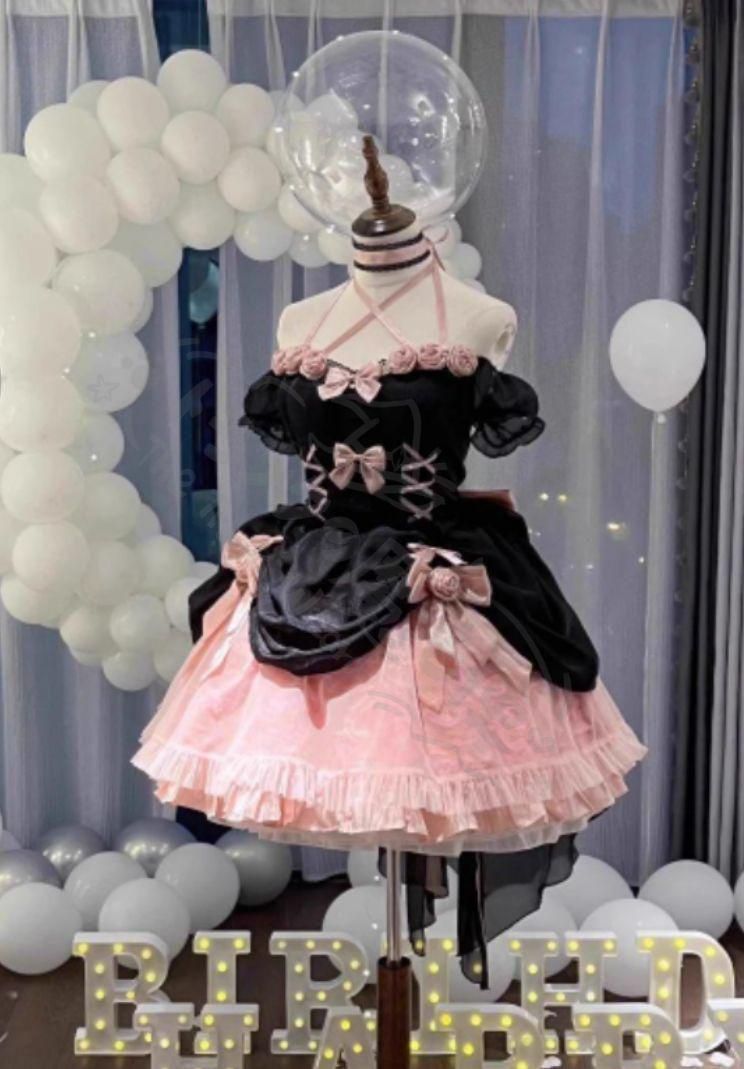 新年 用コスプレ衣装 豪華姫 lolit可レトロオリジナjsロリーワンピー 美しい刺繍