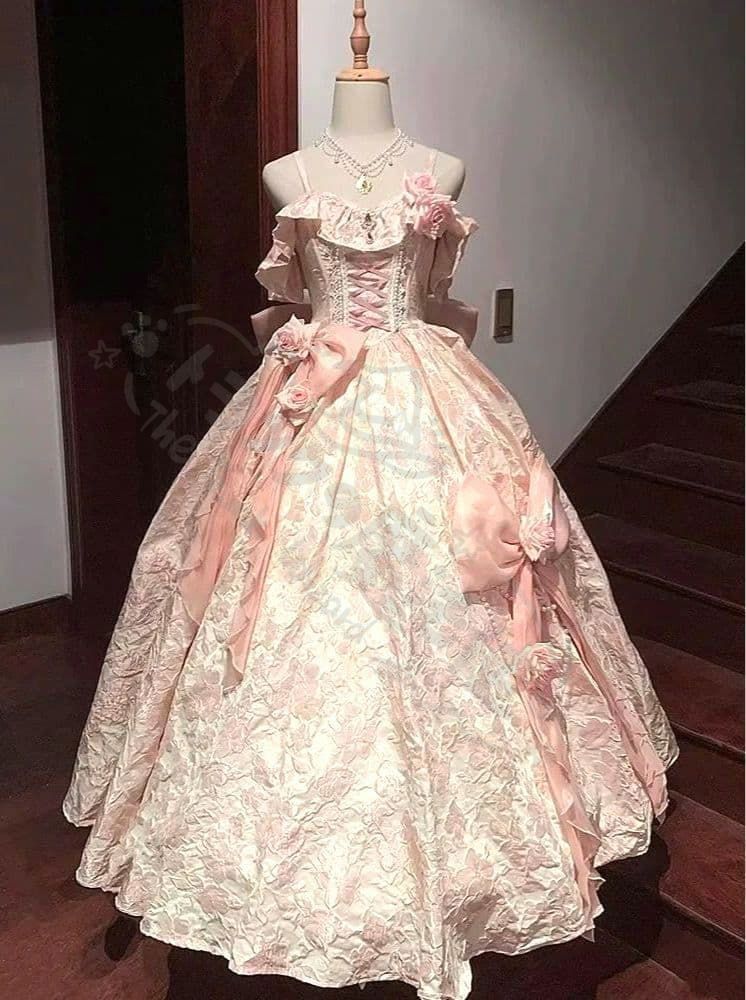 新年 用コスプレ衣装 専メイド風 リボン編み上げドレ大きいサイゆったりサイズ