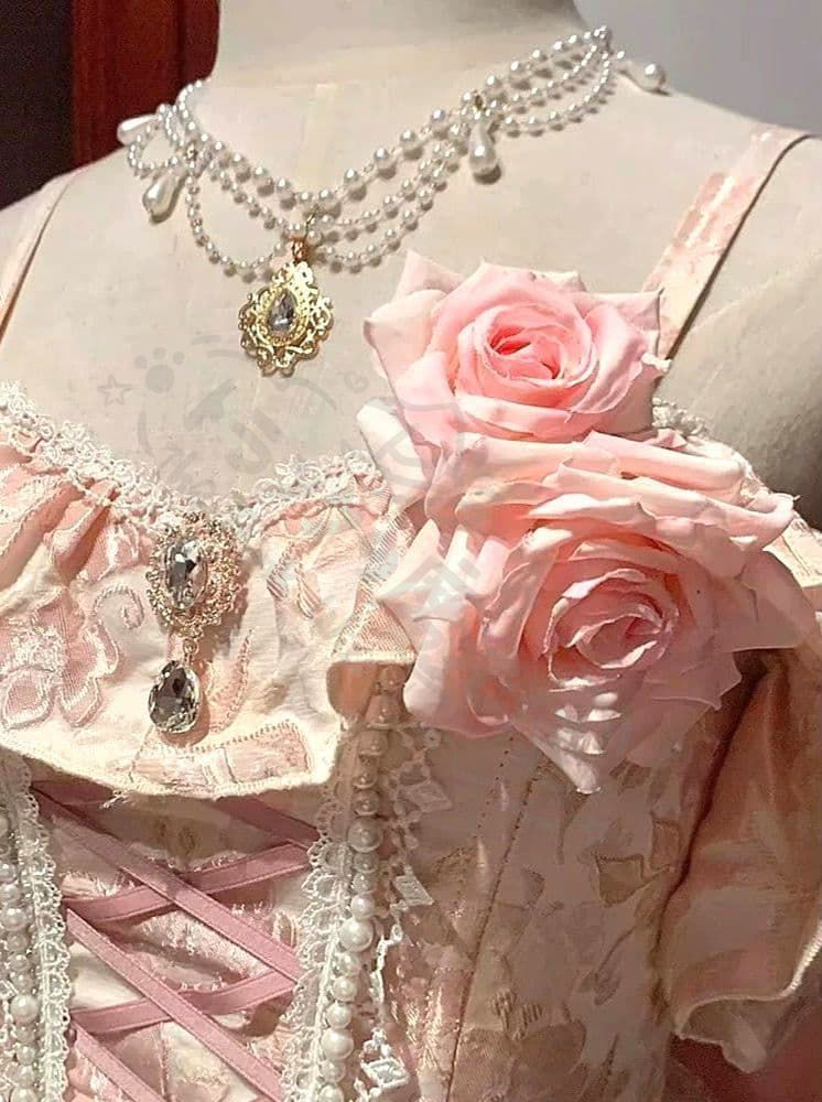 新年 用コスプレ衣装 専メイド風 リボン編み上げドレ大きいサイゆったりサイズ