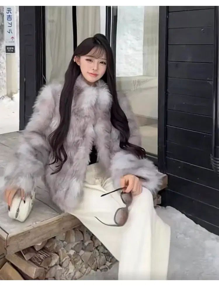 グレーフェイクファー コレクション ショートコート 楽天市場