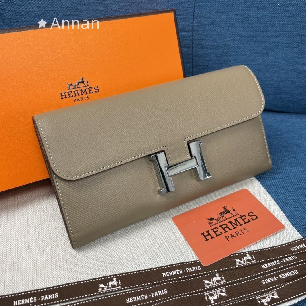 お洒落 HERMES エルメス ウォレット 長財布 小銭入れ