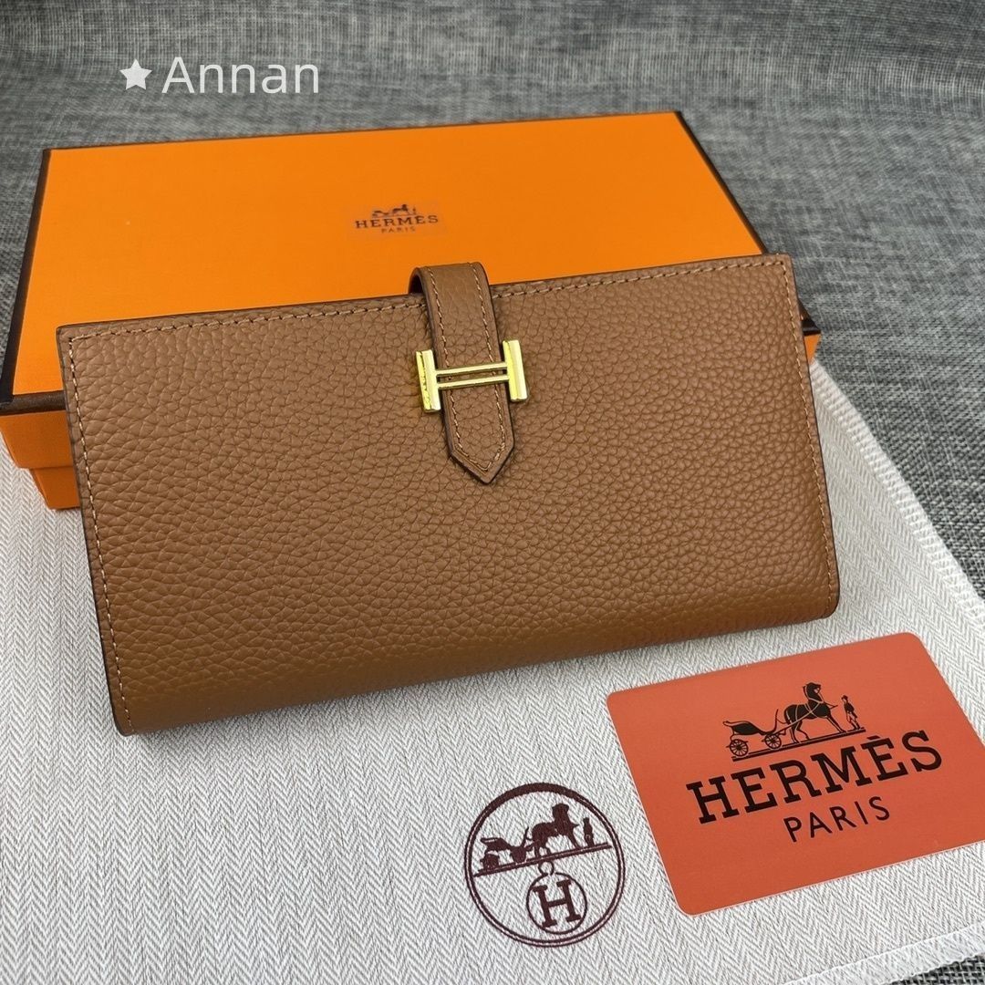 激 HERMES エルメス長財布 さいふ ウォレット 長財布 小銭入れ