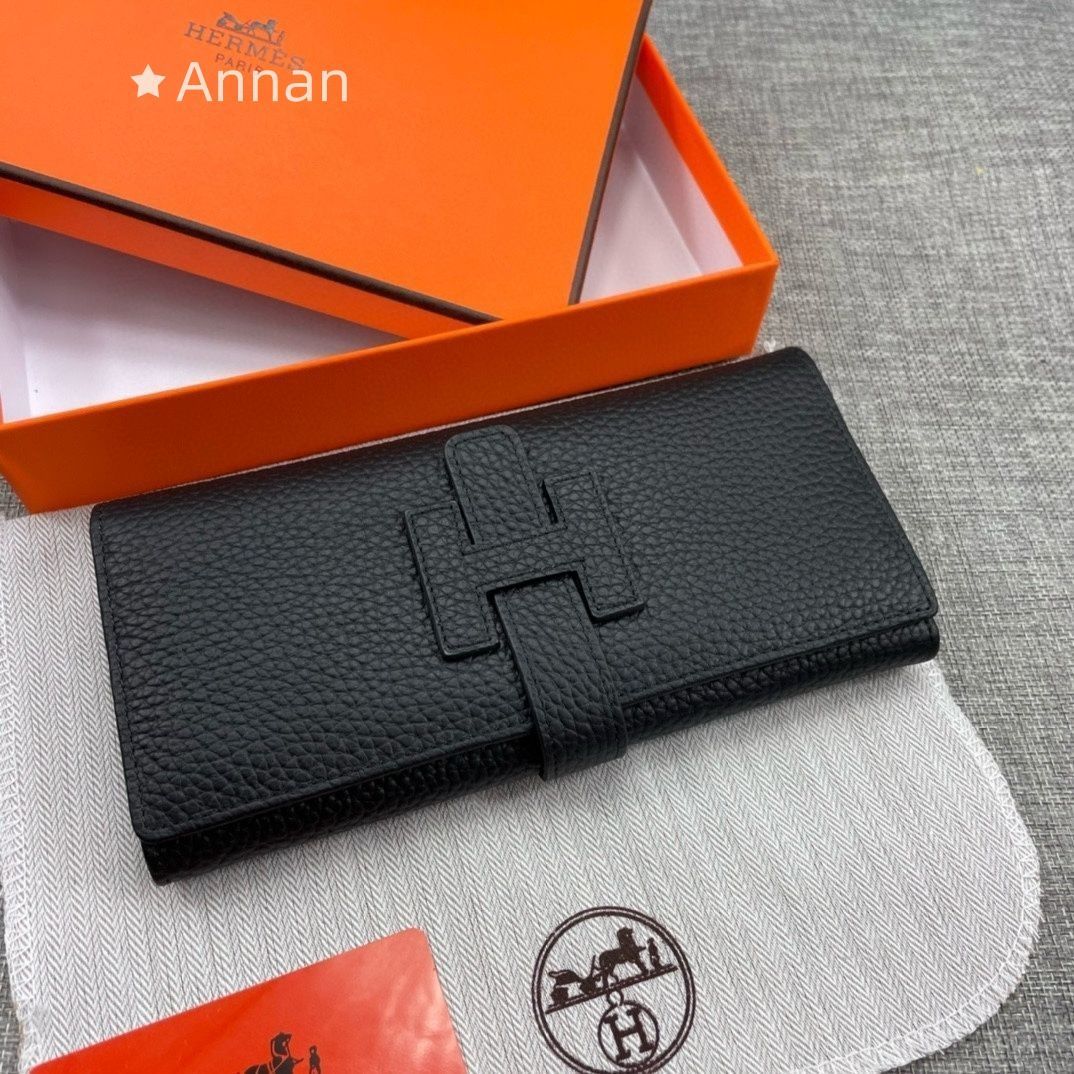 超 HERMES エルメス ウォレット 長財布 小銭入れ