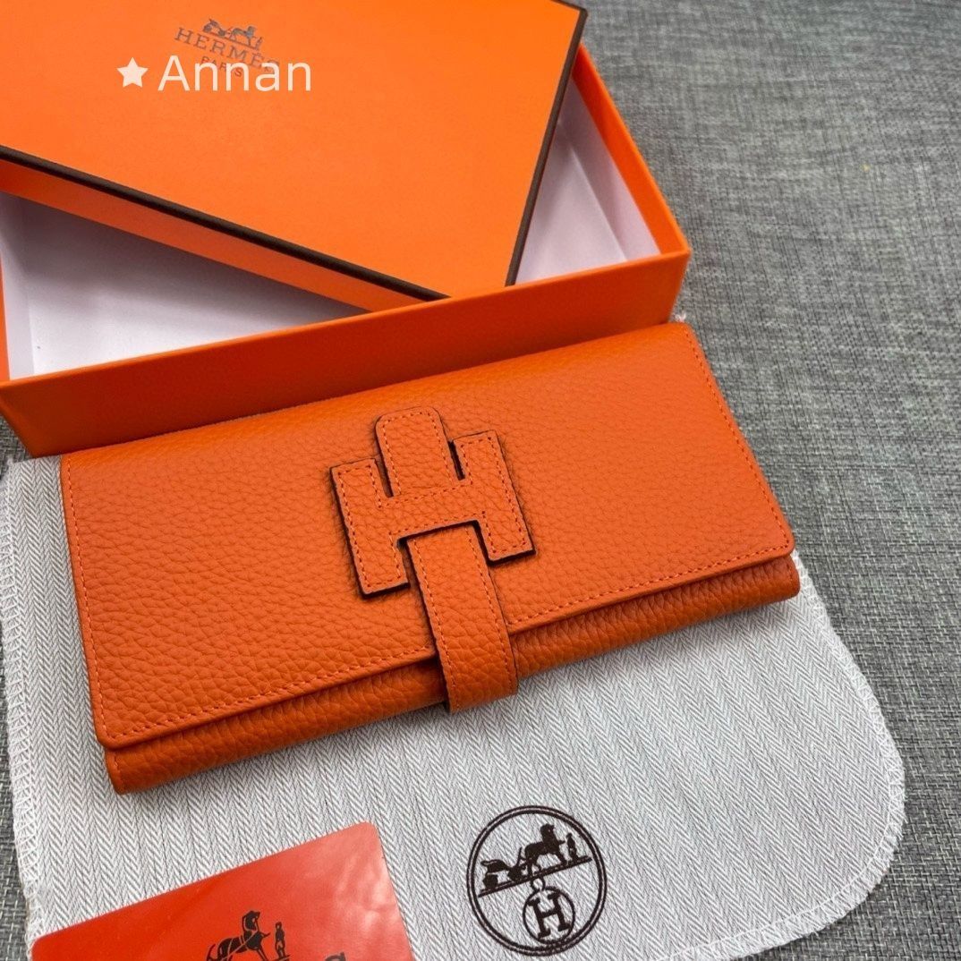 大幅 げ HERMES エルメス ウォレット 長財布 小銭入れ