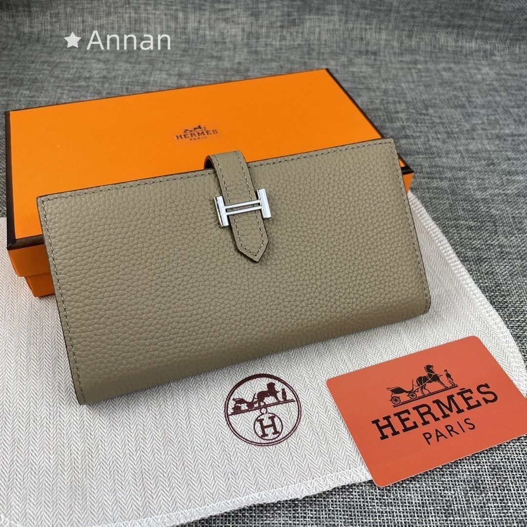 期間 HERMES エルメス ウォレット 長財布 小銭入れグ