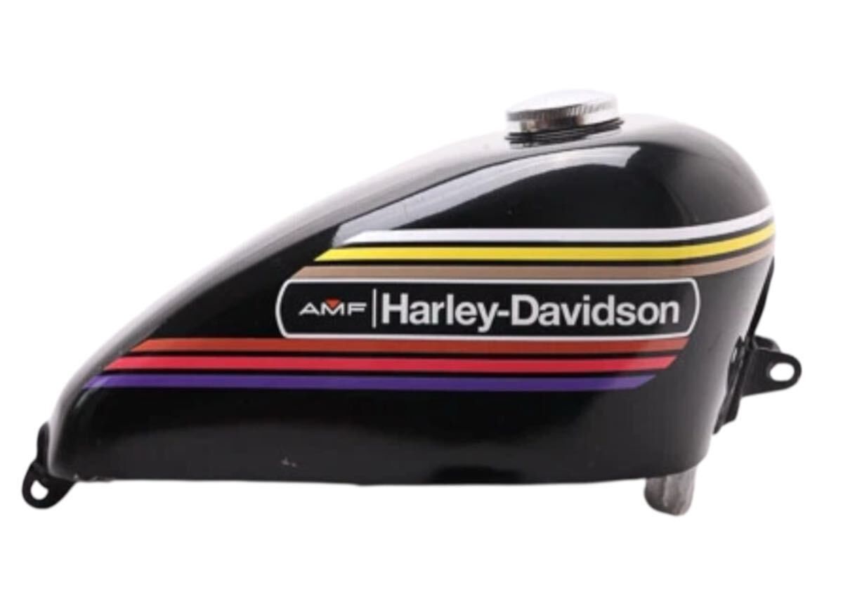 ハーレー タンク デカール ステッカー 1974 AMF XLCH XLH アイアン スポーツスター サバイバー チョッパー ショベル J 93 99