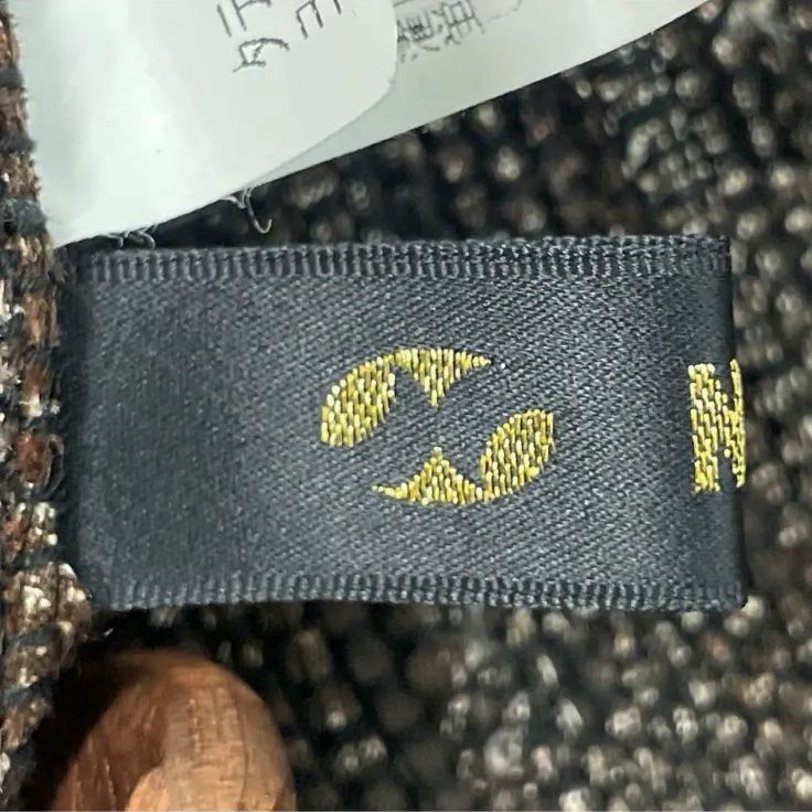  NOMURA 工房のむら 野村彰 綿 絹 裂織 ベスト ベスト トップス