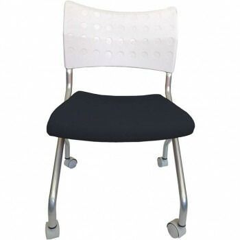 テーブルチェアー ネスティングチェアーDDブラック2脚セット