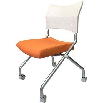ネスティングチェアーDDオレンジー2脚セット LMC