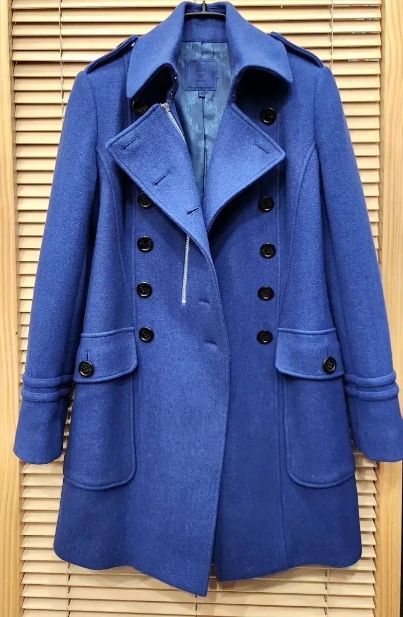 MCM レディース ブルー ダブルコート XS ブランドコート