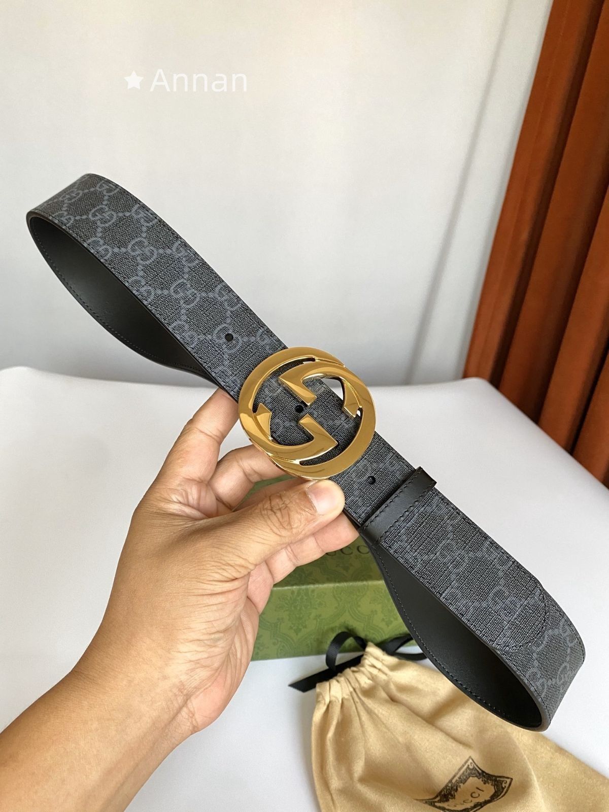 価格 本革 GUCCI グッチ GG ベルト メンズ