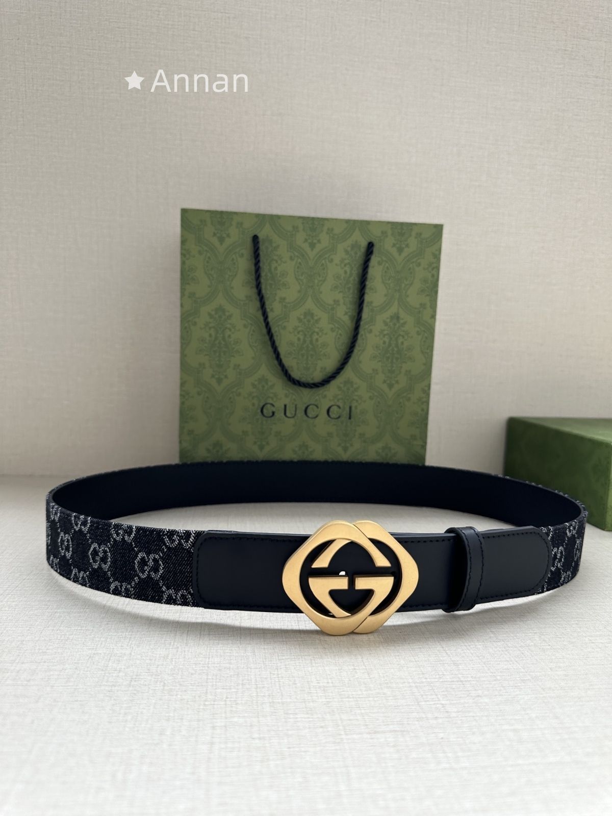期間 GUCCI グッチ GG ベルト メンズ 本革