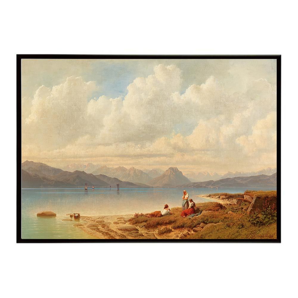 B4サイズ（約25x36cm）】【bn-poster-4023】フレーム付き 世界の古い