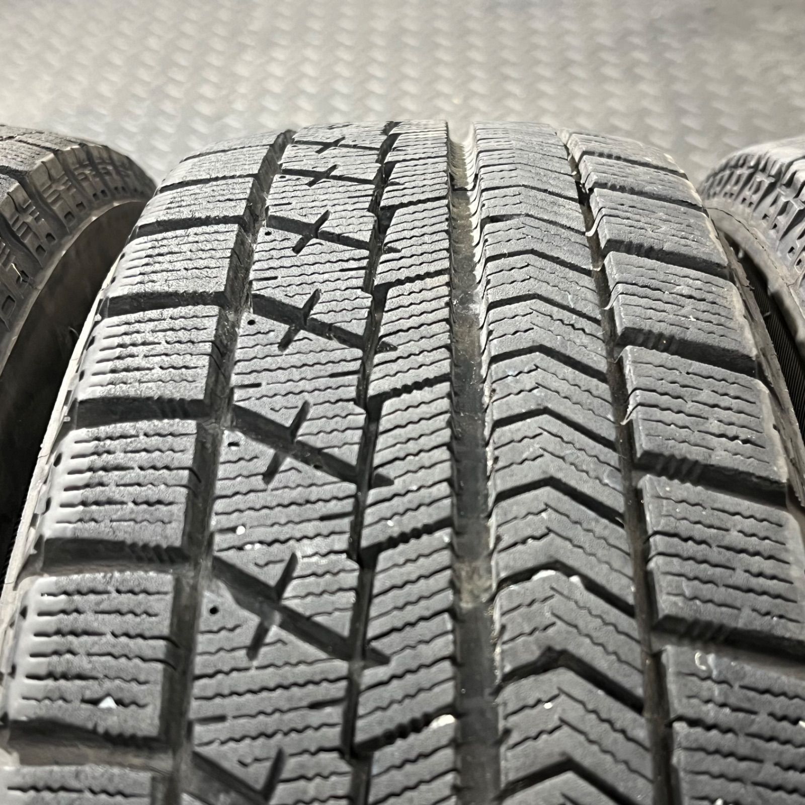  18 19年製 155 65 R 14 ブリヂストン ブリザックVRX スバル ステラ 2 スタッドレスタイヤ 1283 Y 14インチ タイヤ ホイールセット