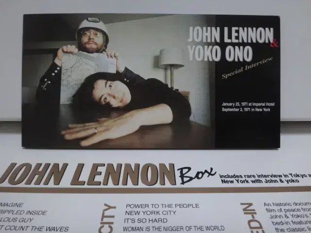 John Lennon レーザー ディスク Box Set 3 LD 2 CD