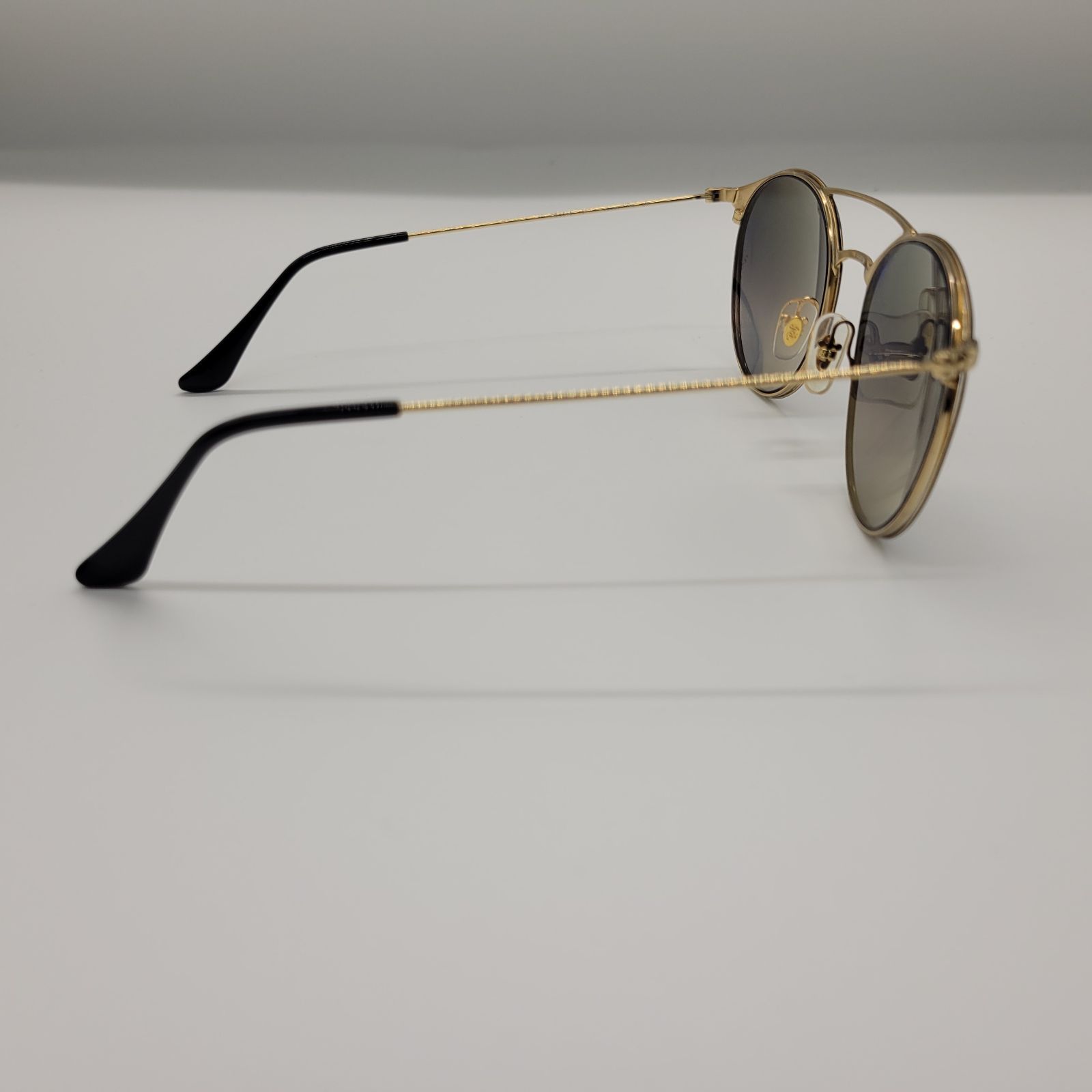 Ray-Ban レイバン ボストン型 ダブルブリッジ グレーグラデーション