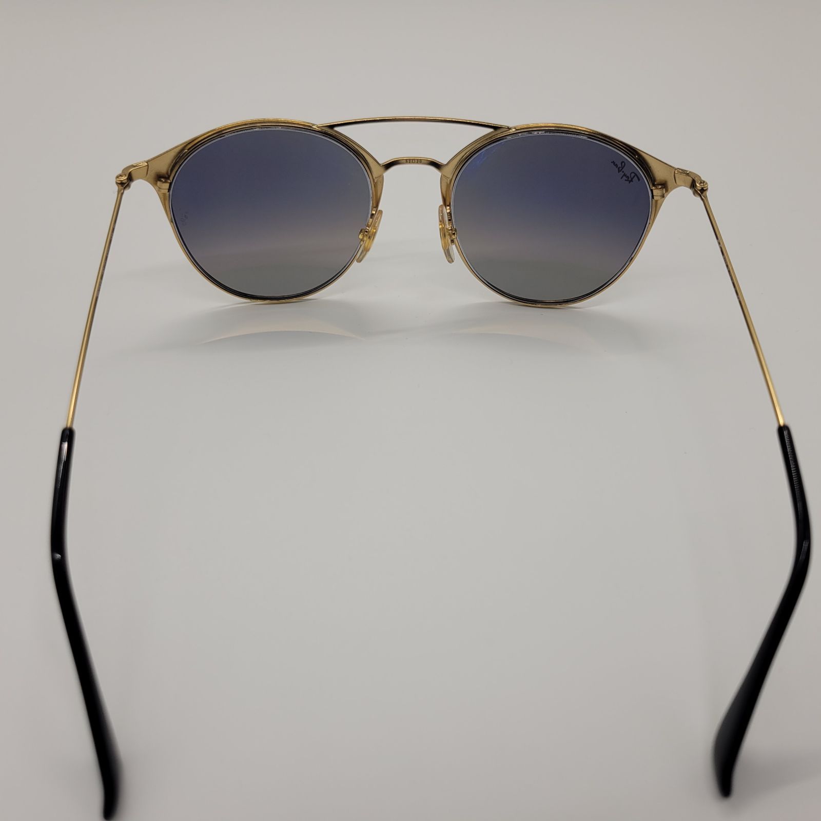 Ray-Ban レイバン ボストン型 ダブルブリッジ グレーグラデーション