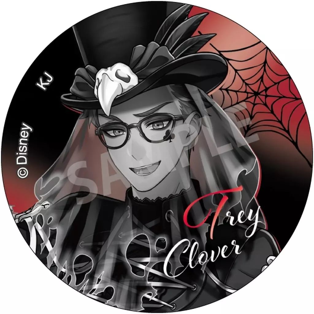 中古】バッジ・ビンズ トレイ・クローバー 「ディズニー ツイステッド