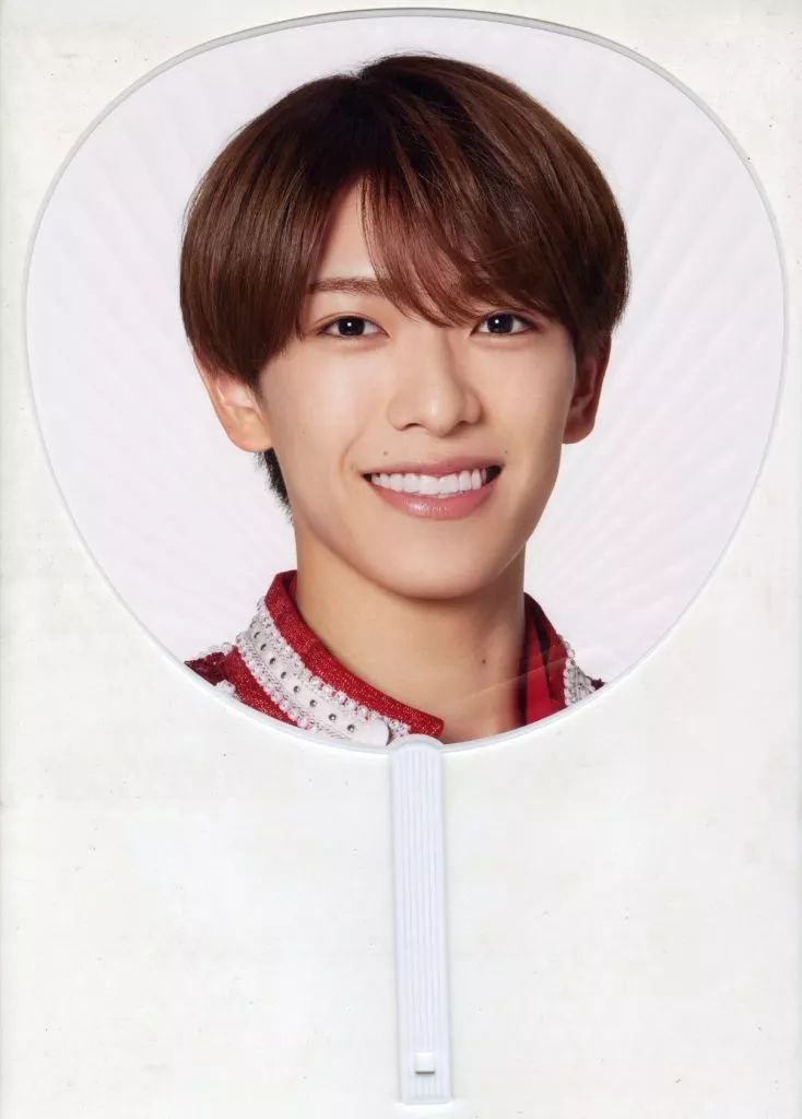 中古】うちわ・扇子 深田竜生 ジャンボうちわ 「少年忍者 Arena