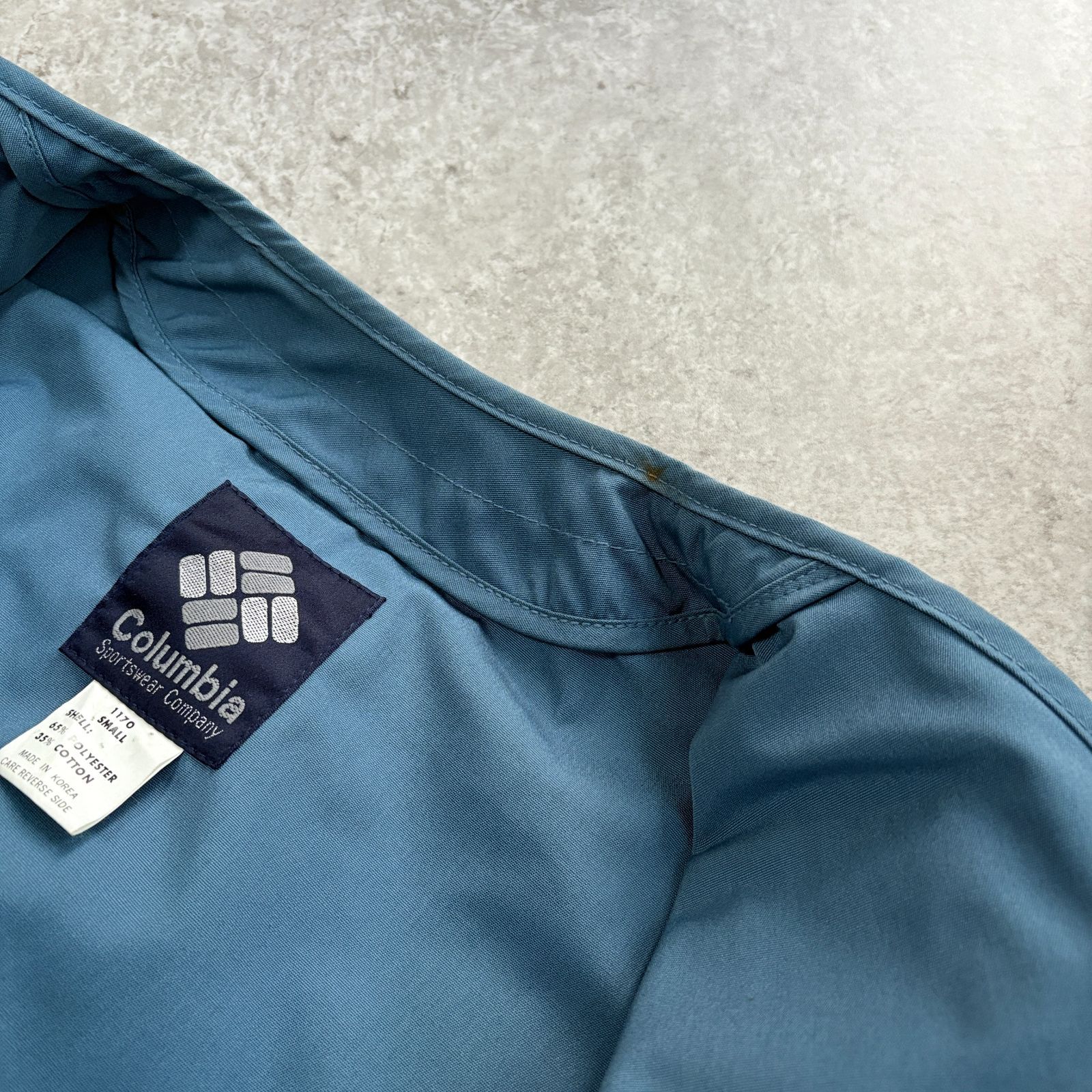 90s Columbia Cameraman Vest 【 blue 】 コロンビア カメラマンベスト