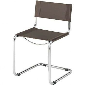 ポイント14倍 12 5 テーブルチェアー カンチレバーチェアーブラウン2脚セット LFP 001 BR 2 P