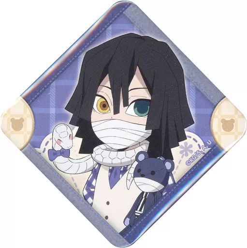 中古】バッジ・ピンズ 伊黒小芭内 「鬼滅の刃×ufotable Cafe/マチ