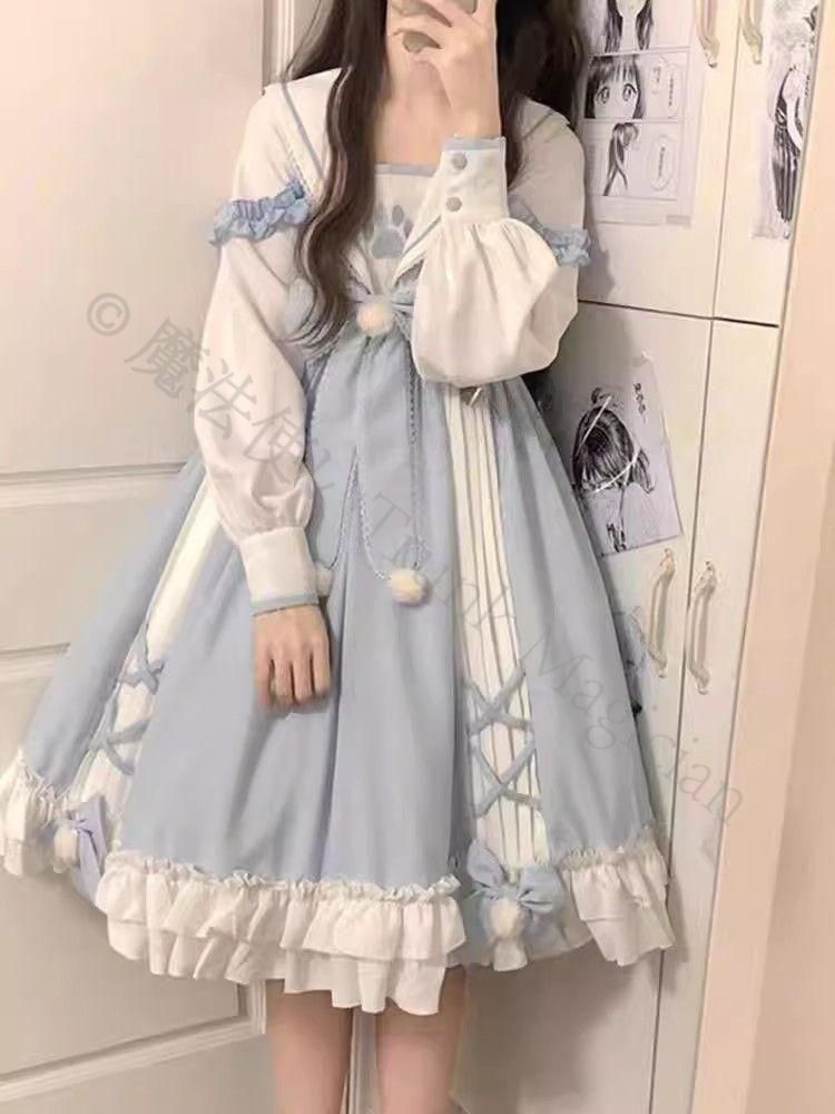 新年 用コスプレ衣装 豪華姫系 lolita 可愛 レトロ風 オリジナル 洋服 ロリータ ワンピース 美しい刺繍