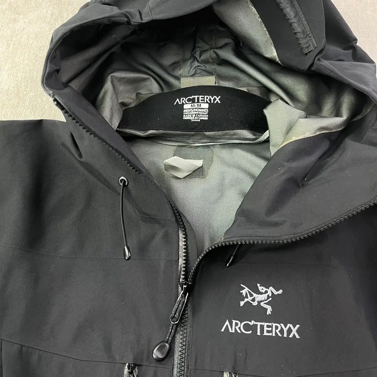 100 ARC TERYX アークテリクス SVアルファ ゴアテックス ウィンドブレーカー ジャケット