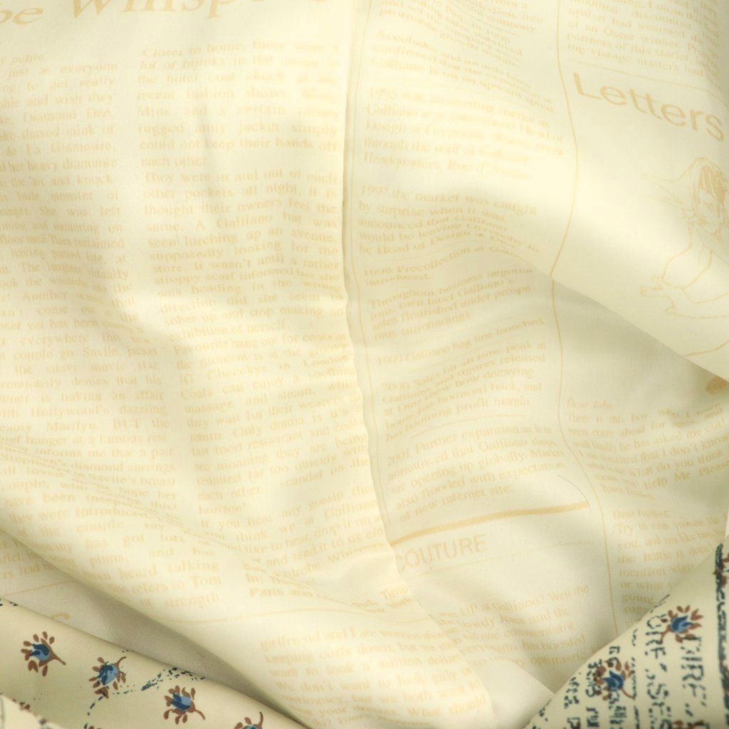 ジョンガリアーノ JOHN GALLIANO ニュースペーパー 中綿 コート