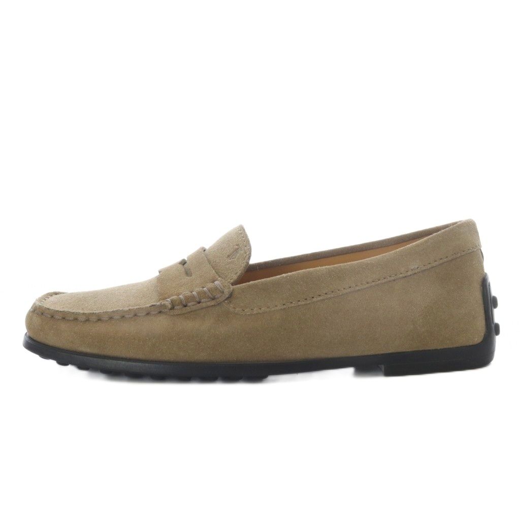 トッズ TOD'S ドライビングシューズ ローファー スリッポン スクエア