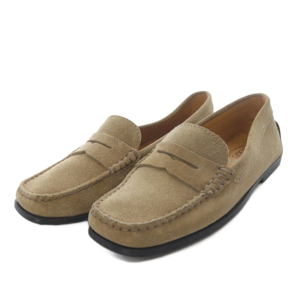 トッズ TOD'S ドライビングシューズ ローファー スリッポン スクエア