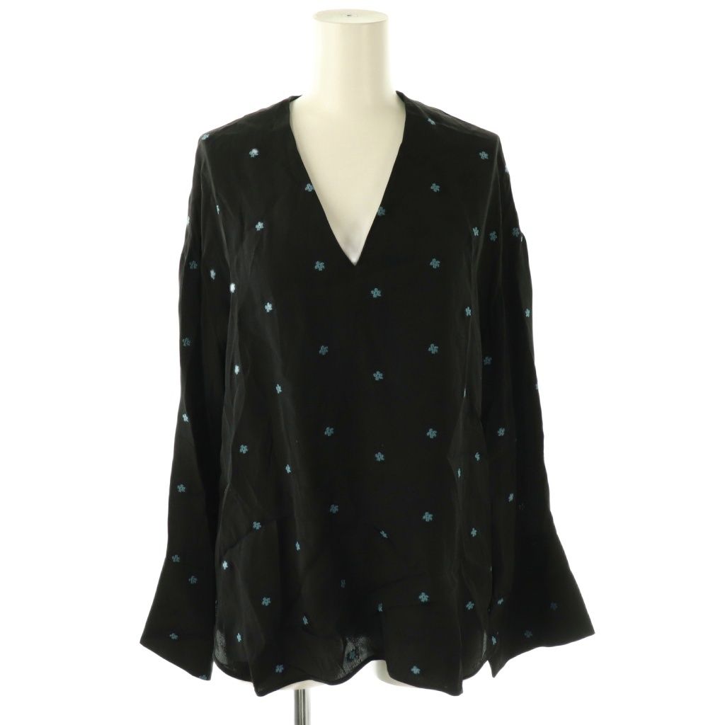 マメクロゴウチ Mame Kurogouchi 20SS フラワー ジャガード シャツ