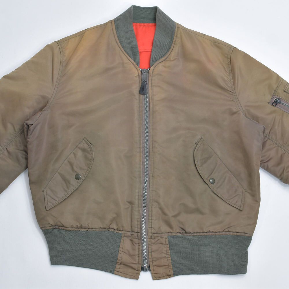 70s〜80s USA製 CORINTH コリンス MA-1 フライトジャケット 民間モデル