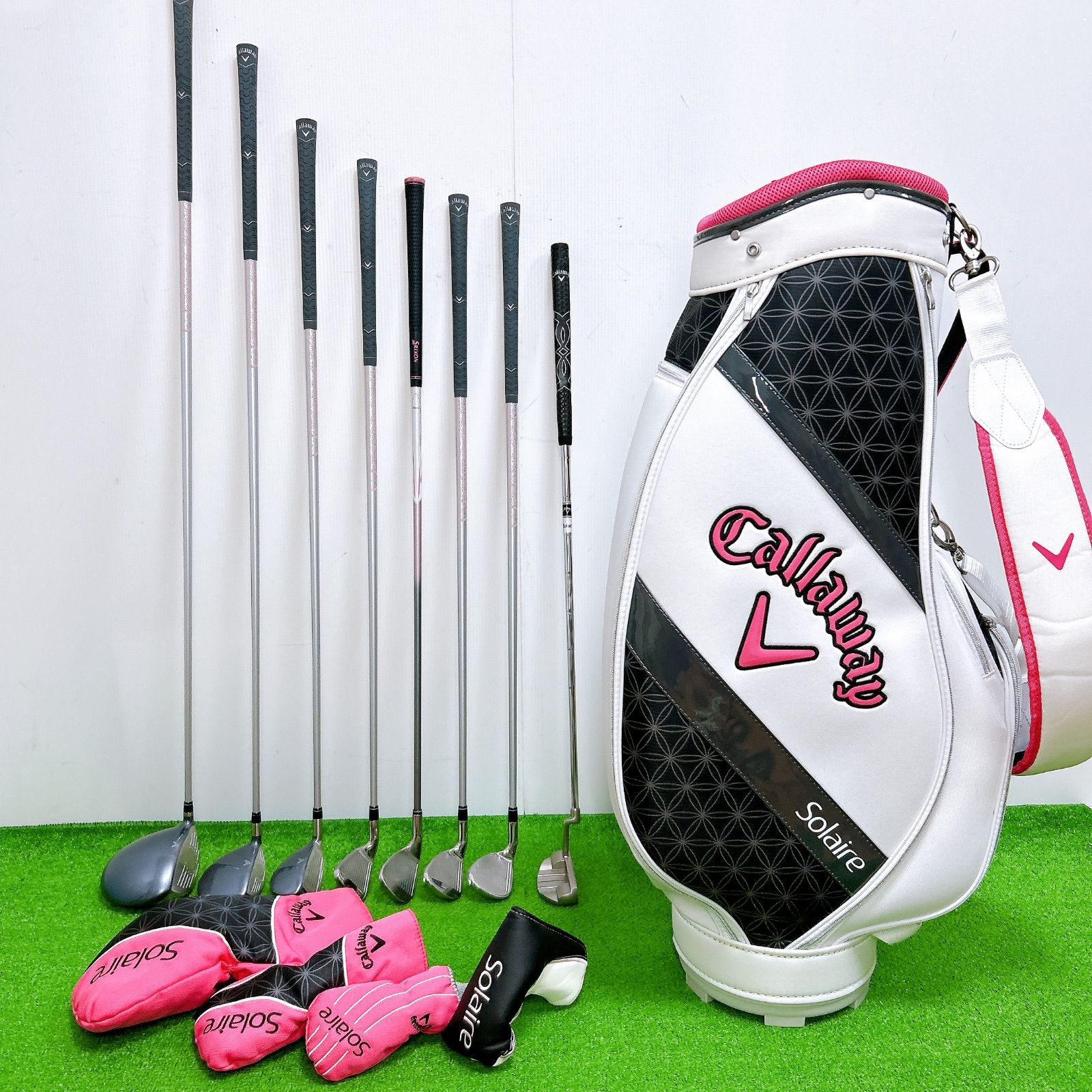 人気 キャロウェイ ソレイユ 現行 レディースクラブセット 8本 L