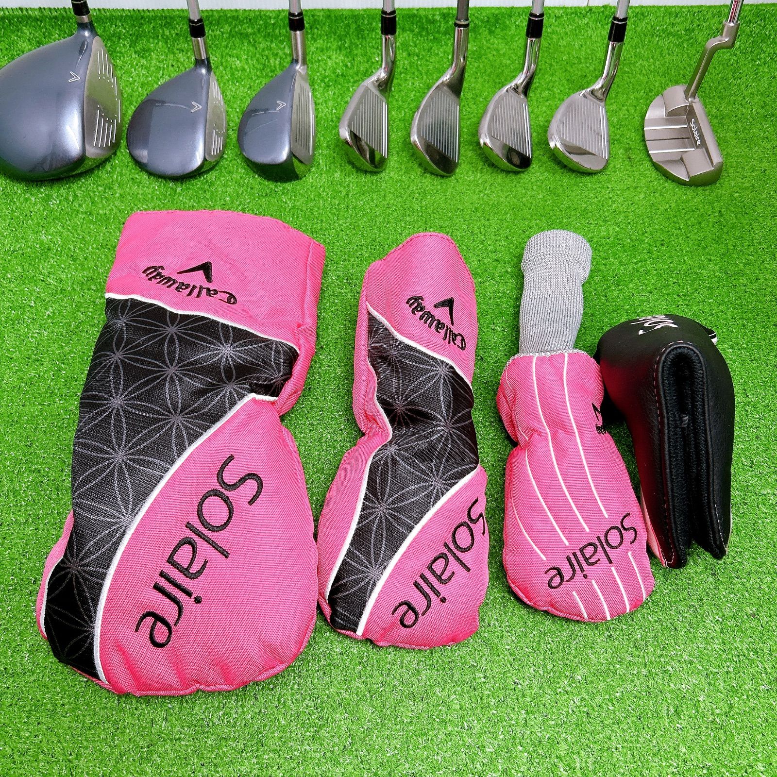 人気 キャロウェイ ソレイユ 現行 レディースクラブセット 8本 L