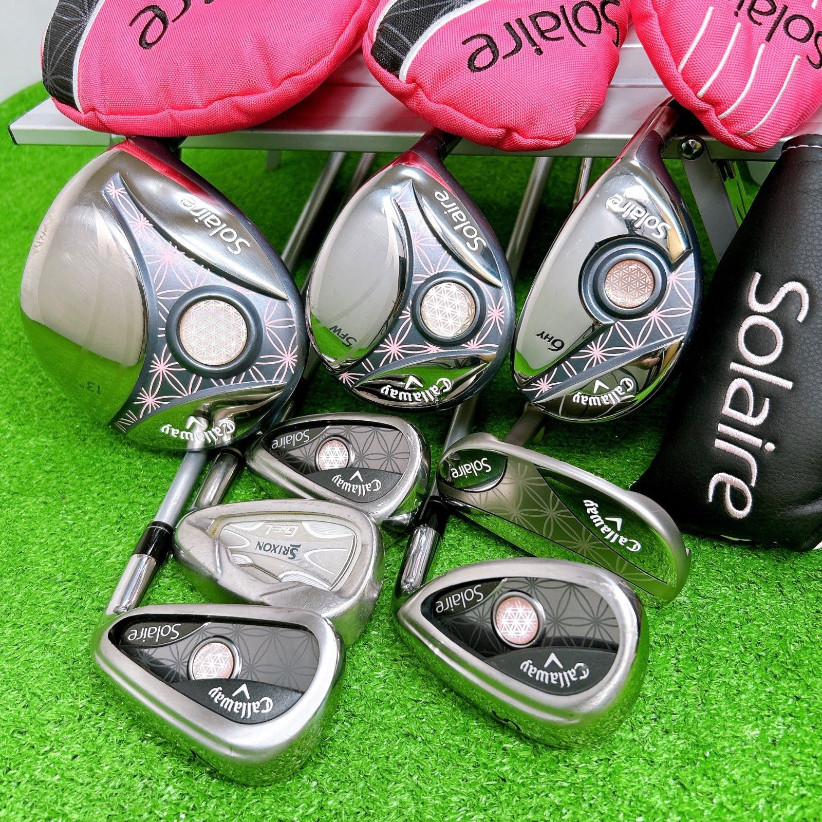人気 キャロウェイ ソレイユ 現行 レディースクラブセット 8本 L