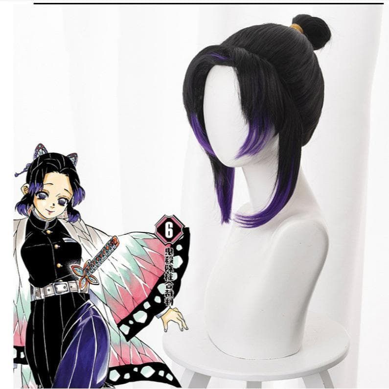 鬼滅の刃 胡蝶しのぶ こちょうしのぶ ウィッグ コスプレ - メルカリ