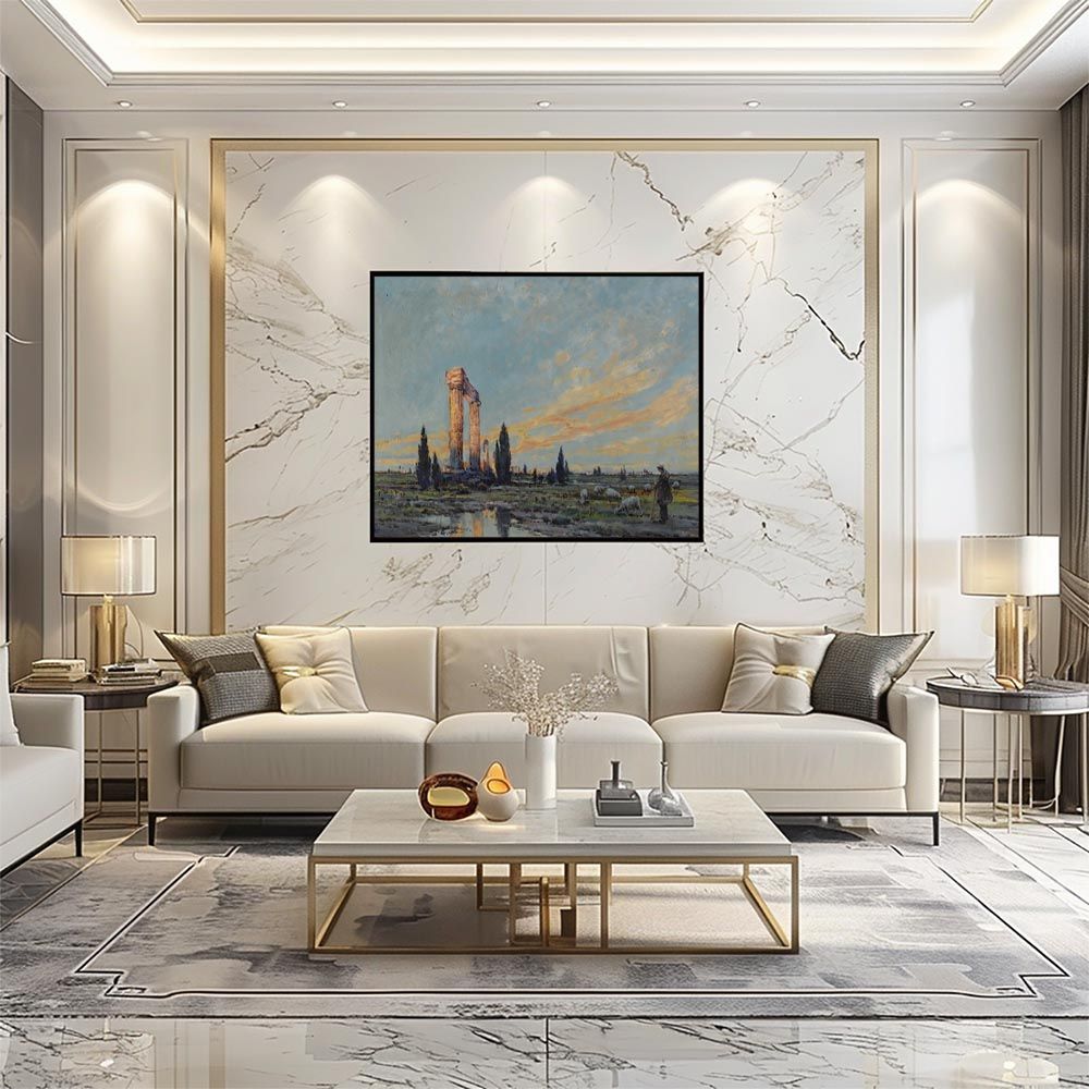 B4サイズ（約25x36cm）】【bn-poster-4193】フレーム付き 世界の古い