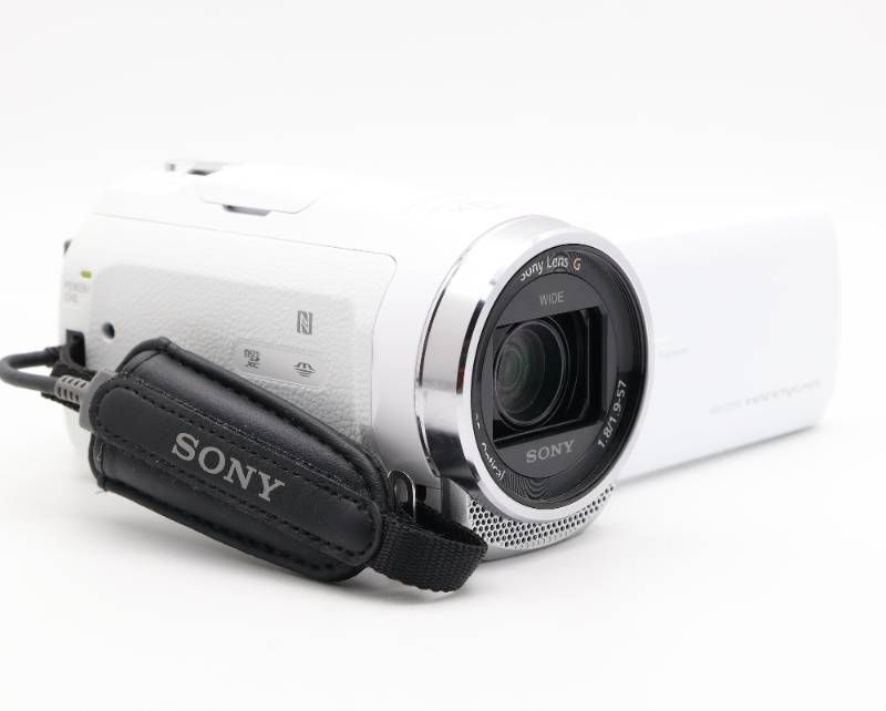 SONY HDR CX 680 ホワイト ビデオカメラ 2019年製