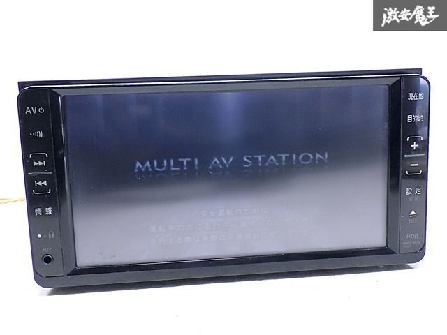 ☆動作OK☆ トヨタ純正 NHDT-W58 HDDナビ カーナビ CD DVD 地図データ