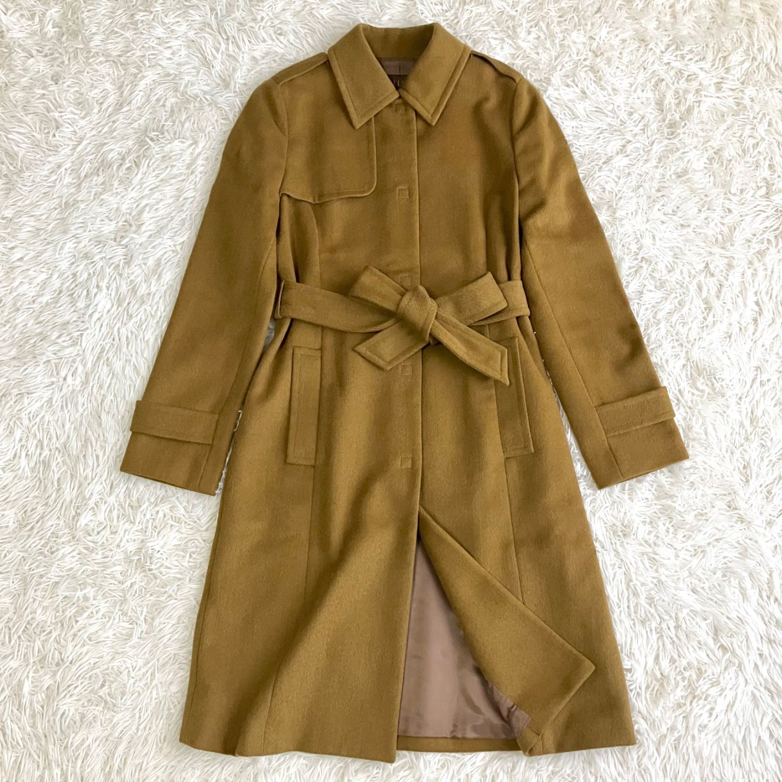 トゥモローランド アンゴラウールニットコート 38 NQ 美品 Ballsey