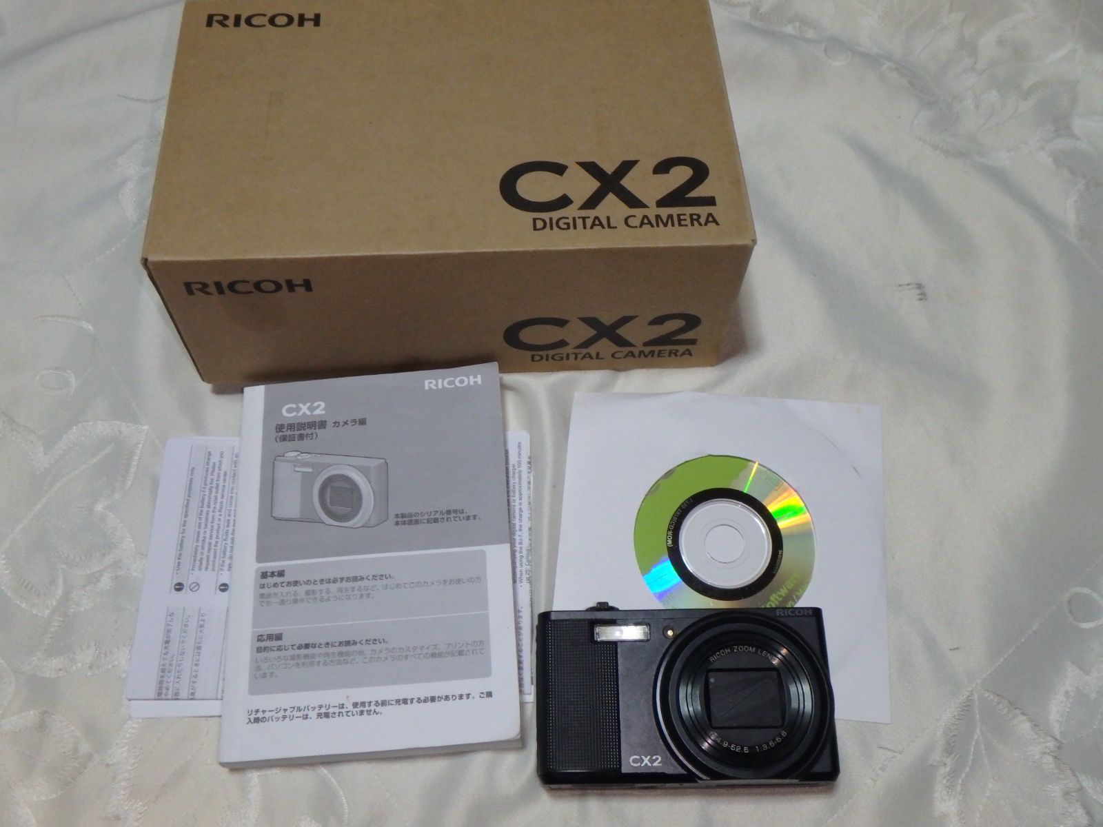 動作品 RICOH CX2 デジタルカメラ 難あり - メルカリ