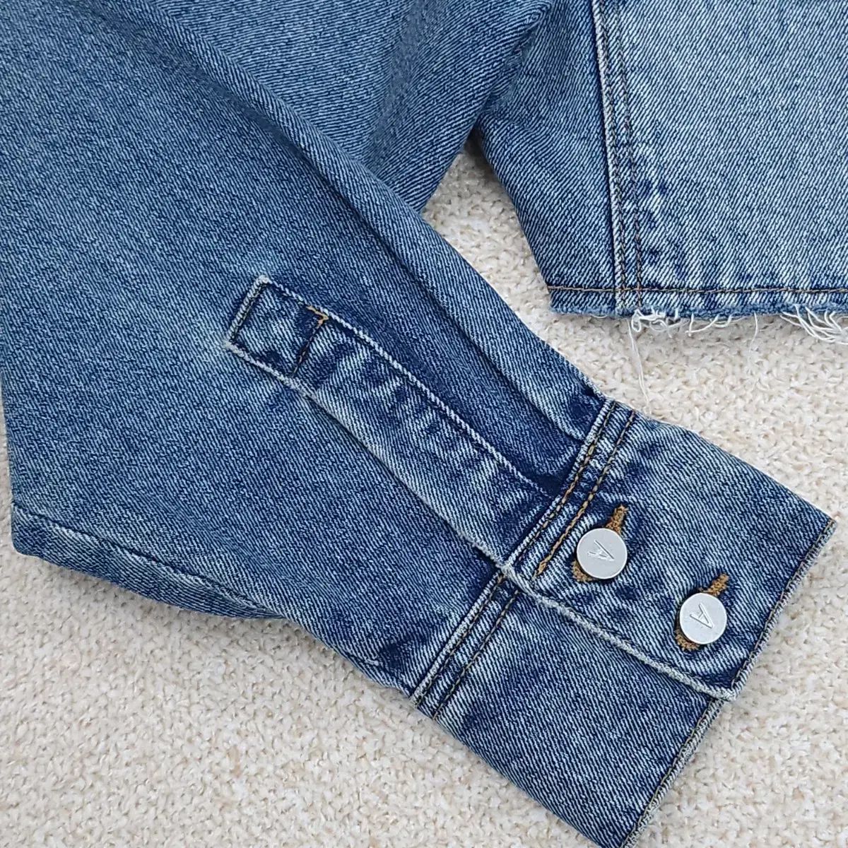 XS)AbrandJeans レディース クロップド デニムジャケット H1M2429