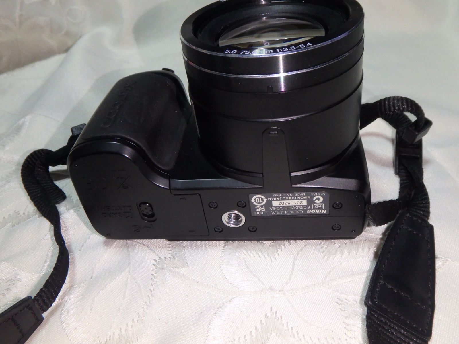 動作品 NIKON L100 COOLPIX デジタルカメラ 乾電池駆動 - メルカリ